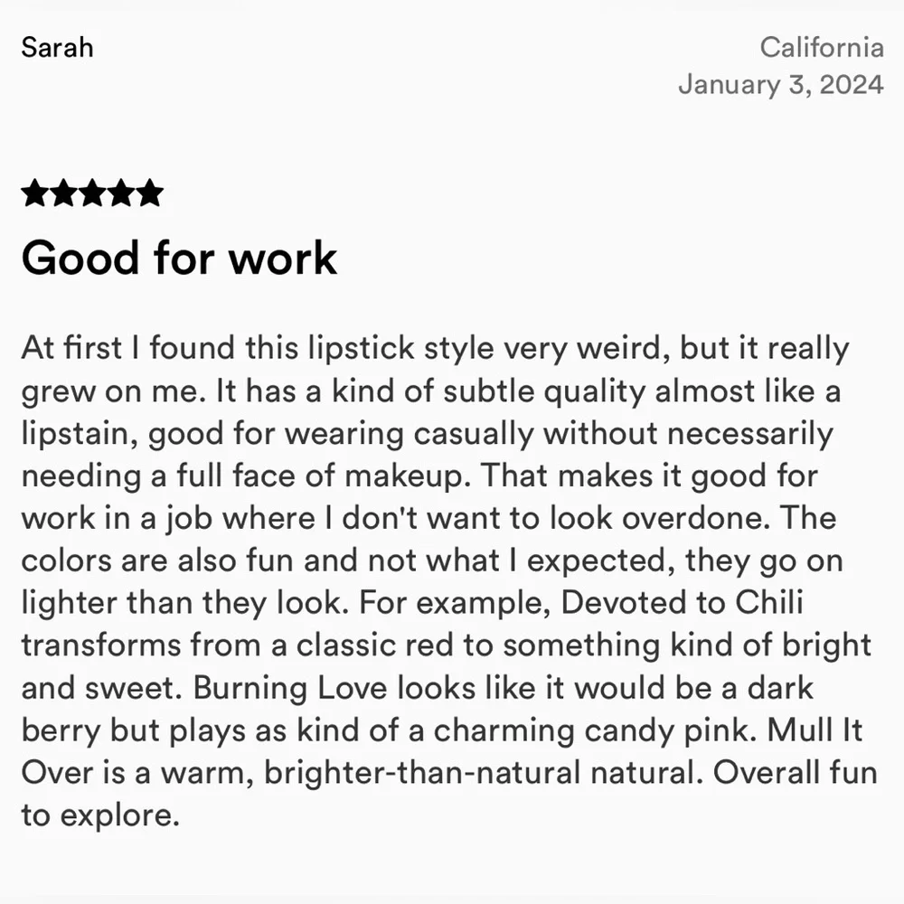 MAC LUXURY LIPSTICK
